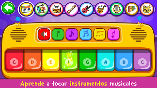 Captura de pantalla de Piano Niños Música y Canciones
