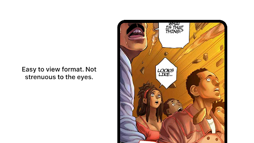 Captura de pantalla de Zebra Comics: Webtoons & Manga