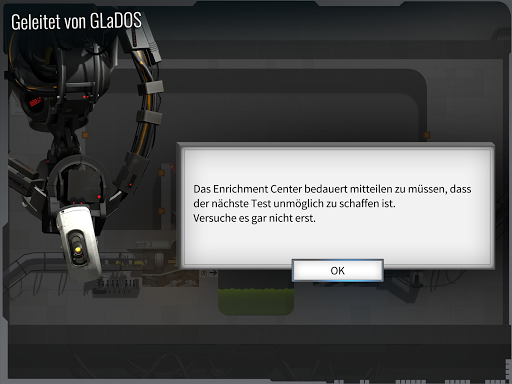 Bridge Constructor Portal Screenshot