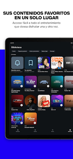 Captura de pantalla de SiriusXM: Música y más