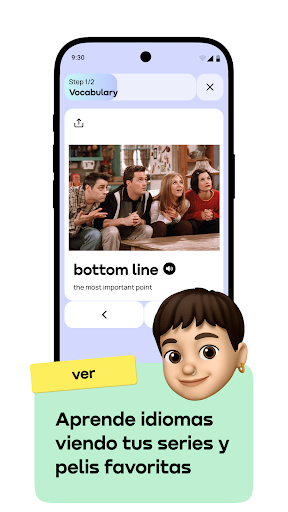Captura de pantalla de Promova: Aprende inglés online