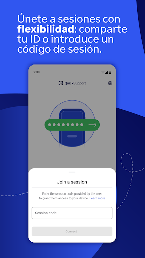 Captura de pantalla de TeamViewer QuickSupport