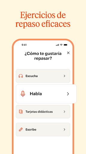Captura de pantalla de Babbel: Aprender idiomas