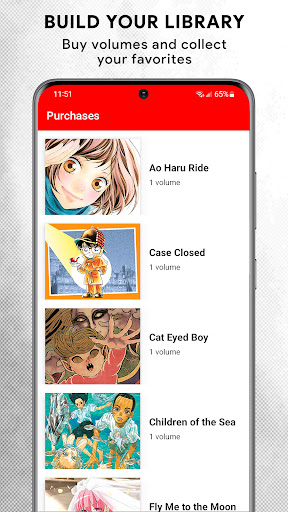 Captura de pantalla de VIZ Manga
