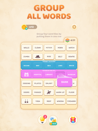Connect Word: Association Game screenshot