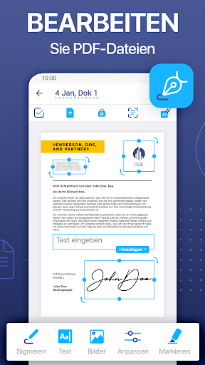 iScanner: PDF-Scanner-App Screenshot