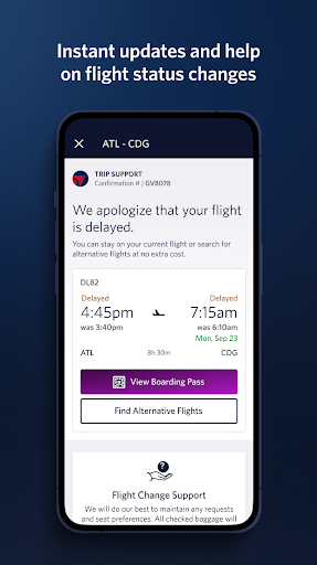 Captura de pantalla de Fly Delta