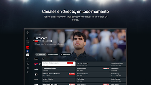 Captura de pantalla de DAZN - Deportes en Directo