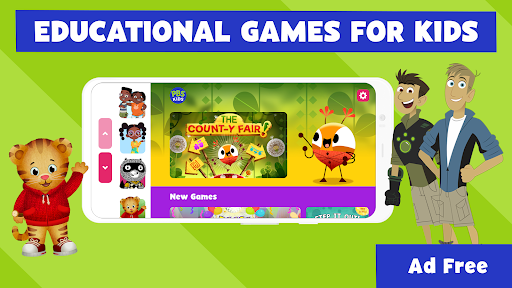 Captura de pantalla de PBS KIDS Games