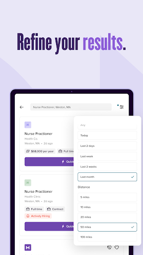 Monster Job Search screenshot