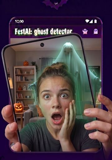 Captura de pantalla de FestAI: Ghost Detector App