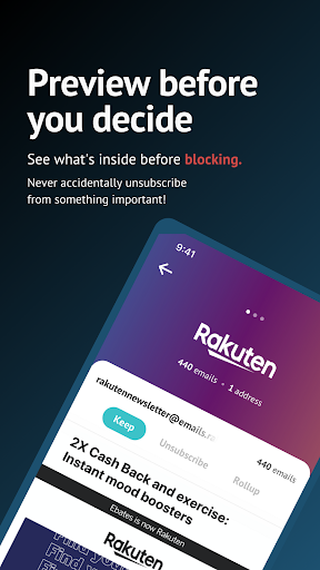 Unroll.Me - Inbox Mail Cleaner screenshot