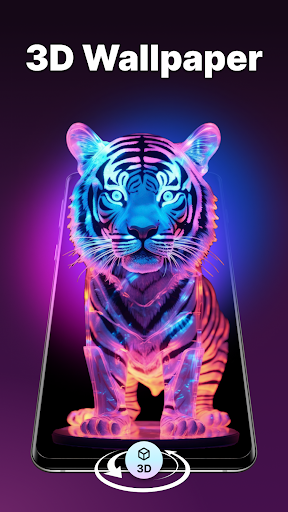 Captura de pantalla de Ondulación y fondo de pantalla