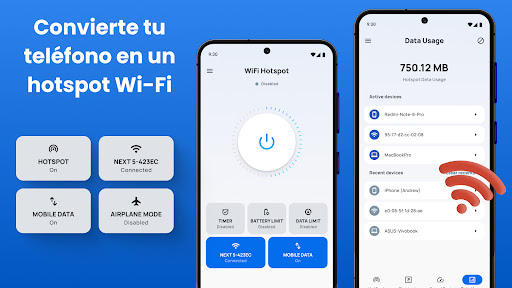 Captura de pantalla de Punto de acceso Wifi portátil