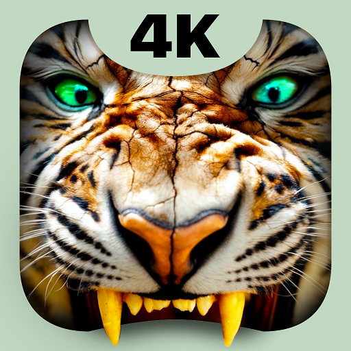 Fondo de Pantalla Tigre  4K