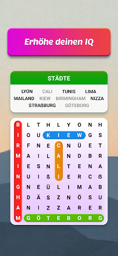 Wortsuche Wortspiel Screenshot