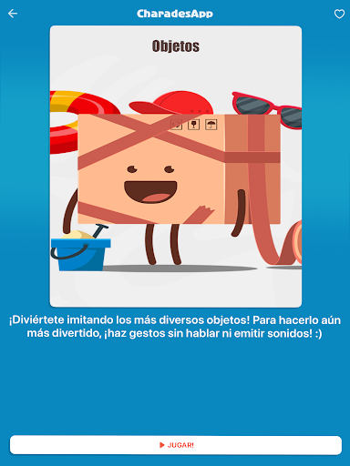 Captura de pantalla de Charadas y Mimica: CharadesApp