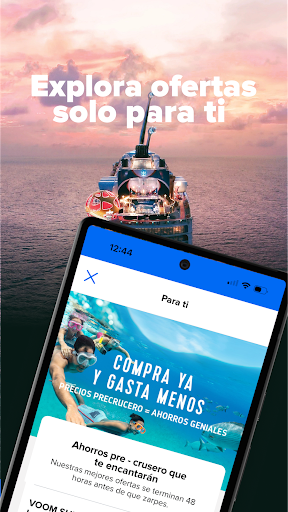Captura de pantalla de Royal Caribbean International