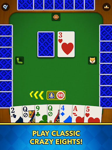 Captura de pantalla de Crazy Eights