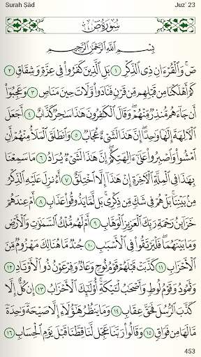 Captura de pantalla de Quran for Android