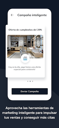 Captura de pantalla de Fresha para negocios