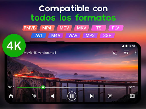 Captura de pantalla de Reproductor de Vídeo y Música