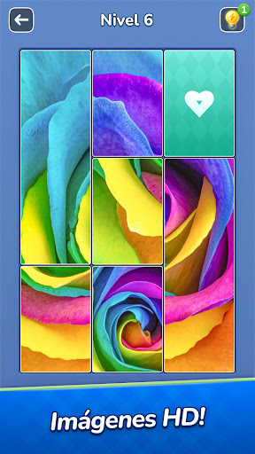 Captura de pantalla de Jigsawcard Solitaire Puzzle