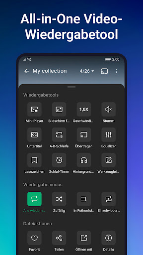 OnePlayer – HD-Videoplayer Screenshot