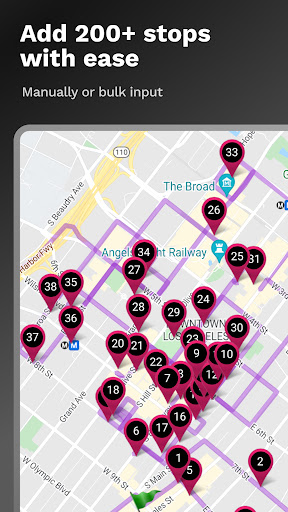 Captura de pantalla de RoadWarrior Route Planner