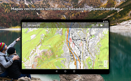 Captura de pantalla de GPX Viewer PRO: caminar y bici