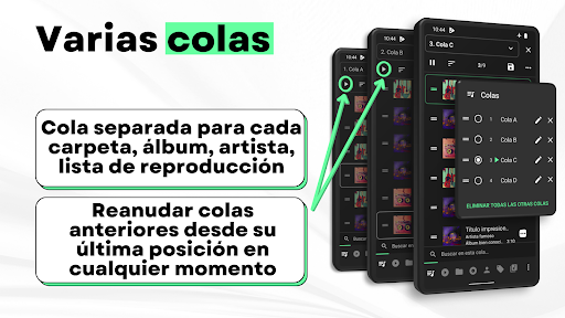 Captura de pantalla de Musicolet Reproductor música