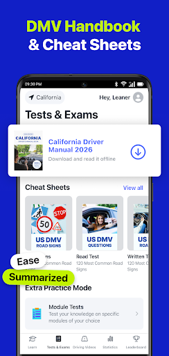 DMV Permit Practice Test 2026 Screenshot