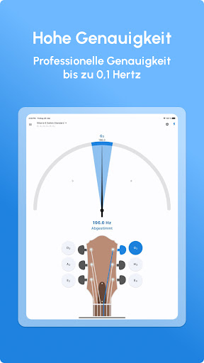 Gitarre Stimmgerät - LikeTones Screenshot