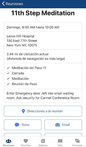 Captura de pantalla de Meeting Guide