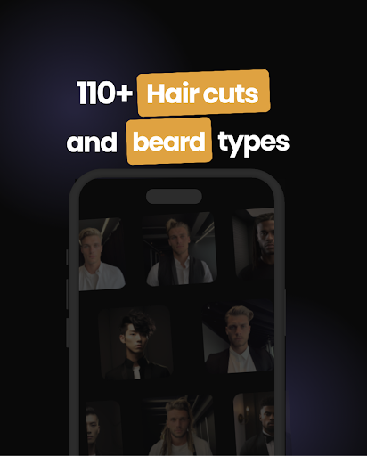 Captura de pantalla de Men's Hair Cuts & Hairstyles