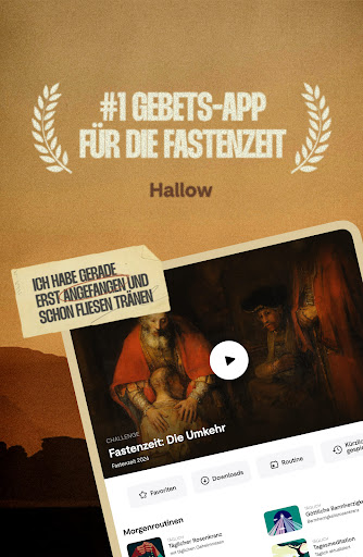 Hallow: Gebet & Meditation Screenshot