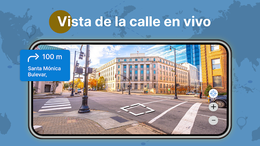 Captura de pantalla de Street View Live 3D GPS Map
