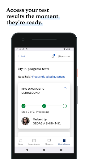 Mayo Clinic screenshot