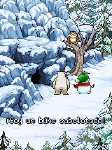 Captura de pantalla de Snowman Story