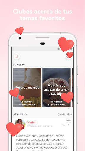 Captura de pantalla de WeMoms - Consejos de Madres