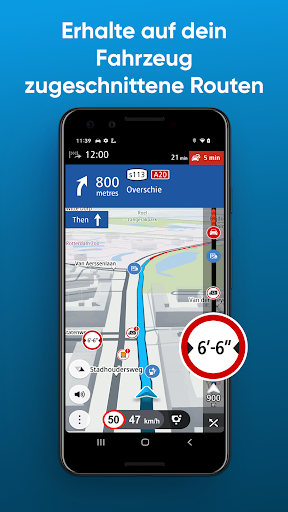 TomTom GO Expert: Lkw Navi Screenshot