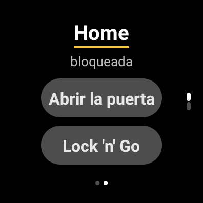 Captura de pantalla de Nuki Smart Lock