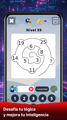 Captura de pantalla de IQ Test de Inteligencia lógica