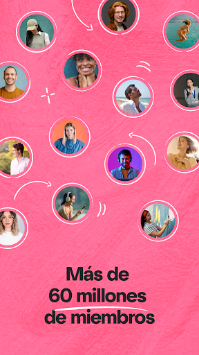 Captura de pantalla de Meetup: eventos locales