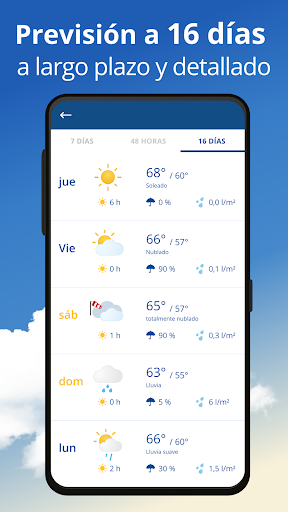 Captura de pantalla de weather24: Clima y Radar