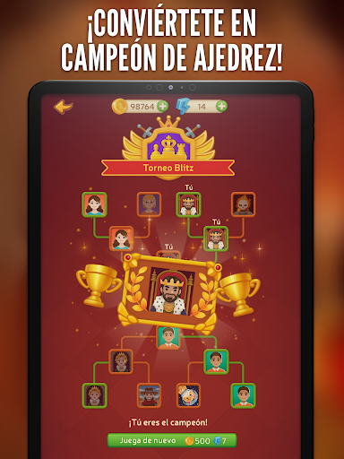 Captura de pantalla de Ajedrez - Clash of Kings