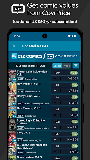 Captura de pantalla de CLZ Comics - para tus cómics