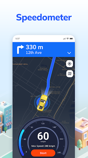 Captura de pantalla de GPS Navegador de voz