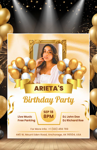 Captura de pantalla de Flyer Maker, Poster Maker