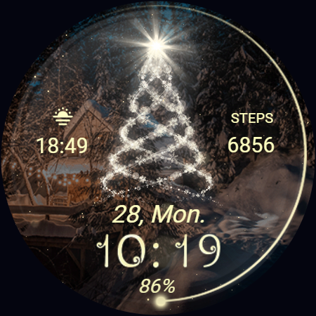 Captura de pantalla de Christmas Spirit - Animated